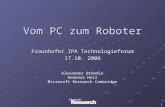 Vom PC zum Roboter