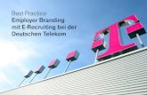 Best Practice: Employer Branding mit E-Recruiting bei der Deutschen Telekom