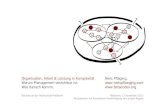 Organisation, Arbeit & Leistung in Komplexität - Keynote von Niels Pfläging, Hochschule Heilbronnn (Heilbronn/D)