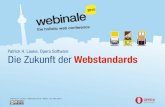 Die Zukunft der Webstandards - Webinale 31.05.2010