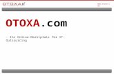 OTOXA - Eine Einführung