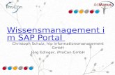 A3   Wissensmanagement im SAP Portal