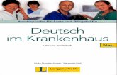 Langenscheidt - Deutsch Im Krankenhaus Neu - Lehr- Und Arbeitsbuch