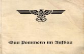 Gauleitung Pommern Der NSDAP - Gau Pommern Im Aufbau (1935, 151 S., Scan, Fraktur)