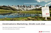 fvw online marketing day - Destinationsmarketing Direkt zum Ziel