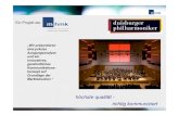 Unternehmenskommunikation Duisburger Philharmoniker: Analyse und Kommunikationskonzept