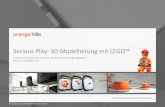 Serious Play: 3D Modellierung mit LEGO