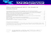 TK-Medienservice "Gesundheitsreport 2011" (7-2011)