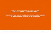 Top-Fit statt Burn-Out