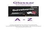 Glossar Schreibservice A-Z