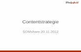 «SOMshare» 20.11.2012: «Verstehen und verstanden werden – Soziale Intelligenz als Erfolgsfaktor» / Michael Gisiger