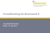 Crowdfunding für Business2.0