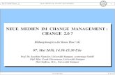 Neue Medien im Change Management: Change 2.0?