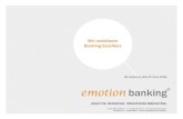 Unternehmenspräsentation emotion banking 2013