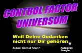 Control factor universum