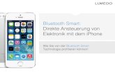 Ansteuerung von Elektronik mit dem iPhone über Bluetooth Smart (Bluetooth Low Energy)