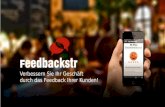 Feedbackstr - Verbessern Sie Ihr Gesch¤ft  durch das Feedback Ihrer Kunden!