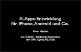 Cross-Apps-Entwicklung f¼r iPhone, Android und Co
