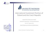 International Investment Position of Czech republic and Poland