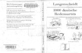 1000 Deutsche Redensarten Langenscheidt