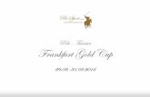 Frankfurt Gold Cup 2014 Sponsorenpräsentation