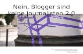 Unterschiede zw. Blogger und Journalist