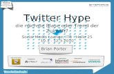 Twitter Hype - Die nächste Blase oder Trend der Zukunft?