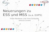 SAP Self Services - Neuerungen zu ESS und MSS (u.a. EhP5)