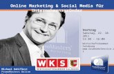 Online Marketing und Social Media für Unternehmensgründer