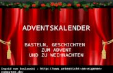 Adventskalender - Weihnachtspräsentation