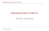 Bildungsmaterialien im Web2.0