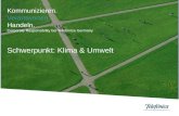 Schwerpunkt Umweltschutz und Klimaschutz - Corporate Responsibility bei Telefónica Germany