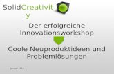 Der Innovationsworkshop - erfolgreiche Planung, Vorbereitung und Durchführung