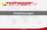 Niederlassungen - Nothegger Transport Logistik GmbH