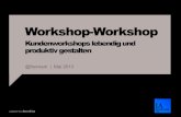 IAK13: Workshop-Workshop (Präsentation)