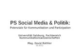 PS Politische Kommunikation und Social Media SS 2012