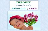 THEORIE - NOMEN und PERSONALPRONOMEN -  SATZSTELLUNG von Nomen und Personalpronomen - Nominativ Dativ Akkusativ