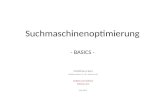 Suchmaschinenoptimierung - Basics