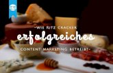 Wie RITZ-Cracker erfolgreiches Content Marketing betreibt