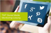 TWT Factsheet: Social Media Monitoring-Lösung