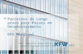 KFW Deg  - André Aguilar - Novas estratégias de financiamento para o setor de Energias Renováveis.