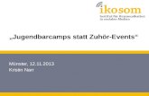 "Jugendbarcamps statt Zuhör-Events"