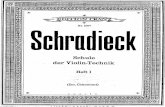 Schradieck Schule Der Violin I