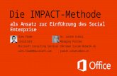 Die IMPACT-Methode als Ansatz zur Einführung des Social Enterprise