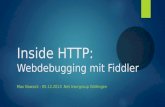 Inside HTTP: Webdebugging mit FIddler
