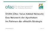SeHF 2013 | Das Apothekennetz OVAN im Rahmen der eHealth-Stratege (David Voltz & Jean-Bernard Cichocki)