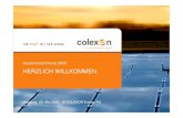 Hauptversammlung 2009 - COLEXON Energy AG