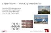 Sorptionstechnik - Bedeutung und Potenziale (Prof. Dr.-Ing. Felix Ziegler, Technische Universität Berlin)