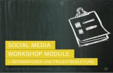 Social Media // Workshop-Module
