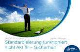 SecTXL '11 | Frankfurt - Chris Boos: "Standardisierung funktioniert nicht Akt III – Sicherheit"